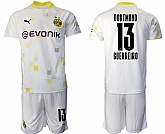 2020-21 Dortmund 13 GUERREIRO Third Away Soccer Jersey,baseball caps,new era cap wholesale,wholesale hats